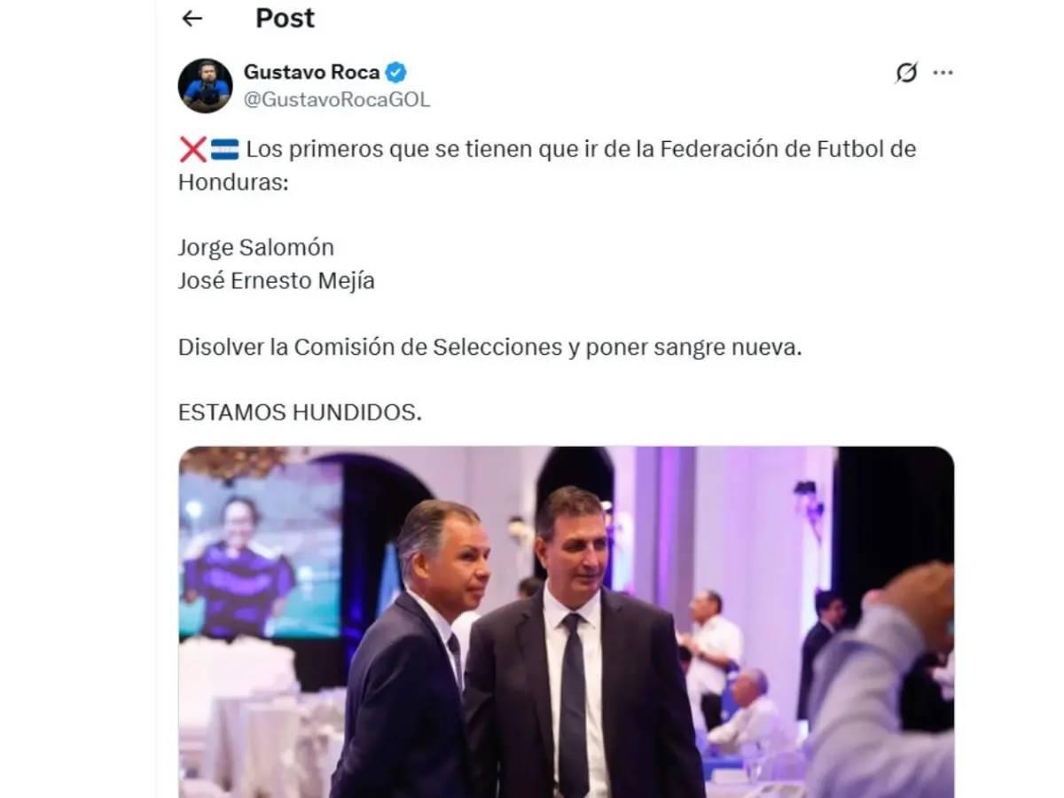 Lo que dicen los medios y periodistas tras fracaso de selección de Honduras