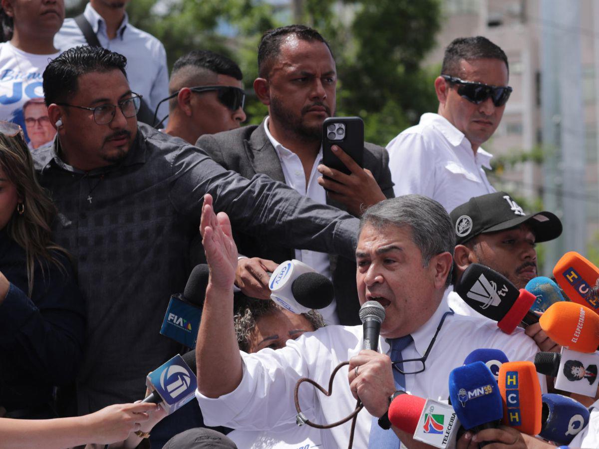 Por peligro de fuga, el MP y la PGR piden detención judicial contra Juan Orlando Hernández