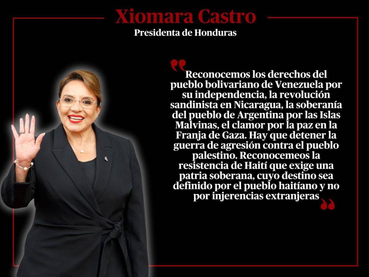 Solidarizándose con los países con gobiernos de izquierda: Xiomara Castro cierra su paso por la Celac Solidarizándose con los países con gobiernos de izquierda: Xiomara Castro cierra su paso por la Celac