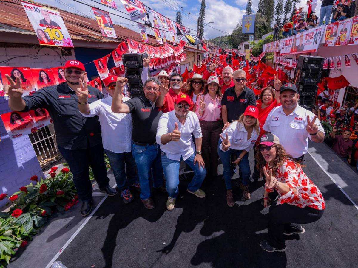 Rixi Moncada reafirma en Talanga y Choluteca su llamado a defender la refundación