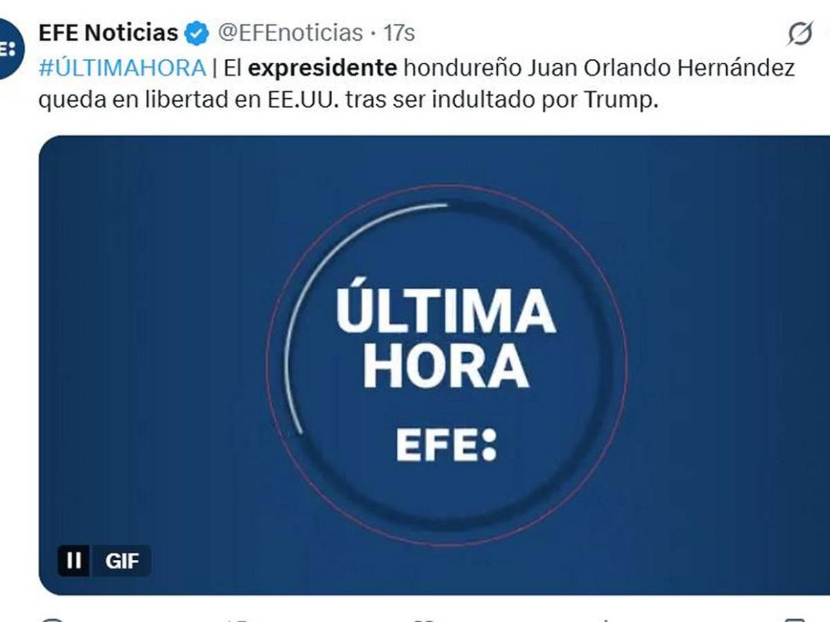 Ha quedado en libertad: Así informa el mundo que Juan Orlando Hernández salió de prisión