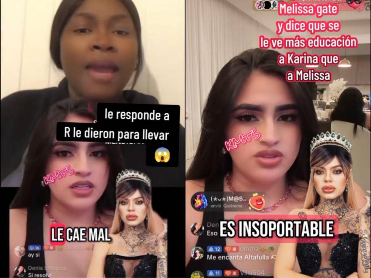 Tiktoker colombiana arremete contra Roxana Somoza: Te la pasas mendigando