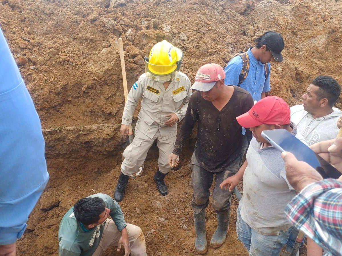 Alexis Vásquez murió soterrado mientras realizaba una excavación para una alcantarilla en Intibucá