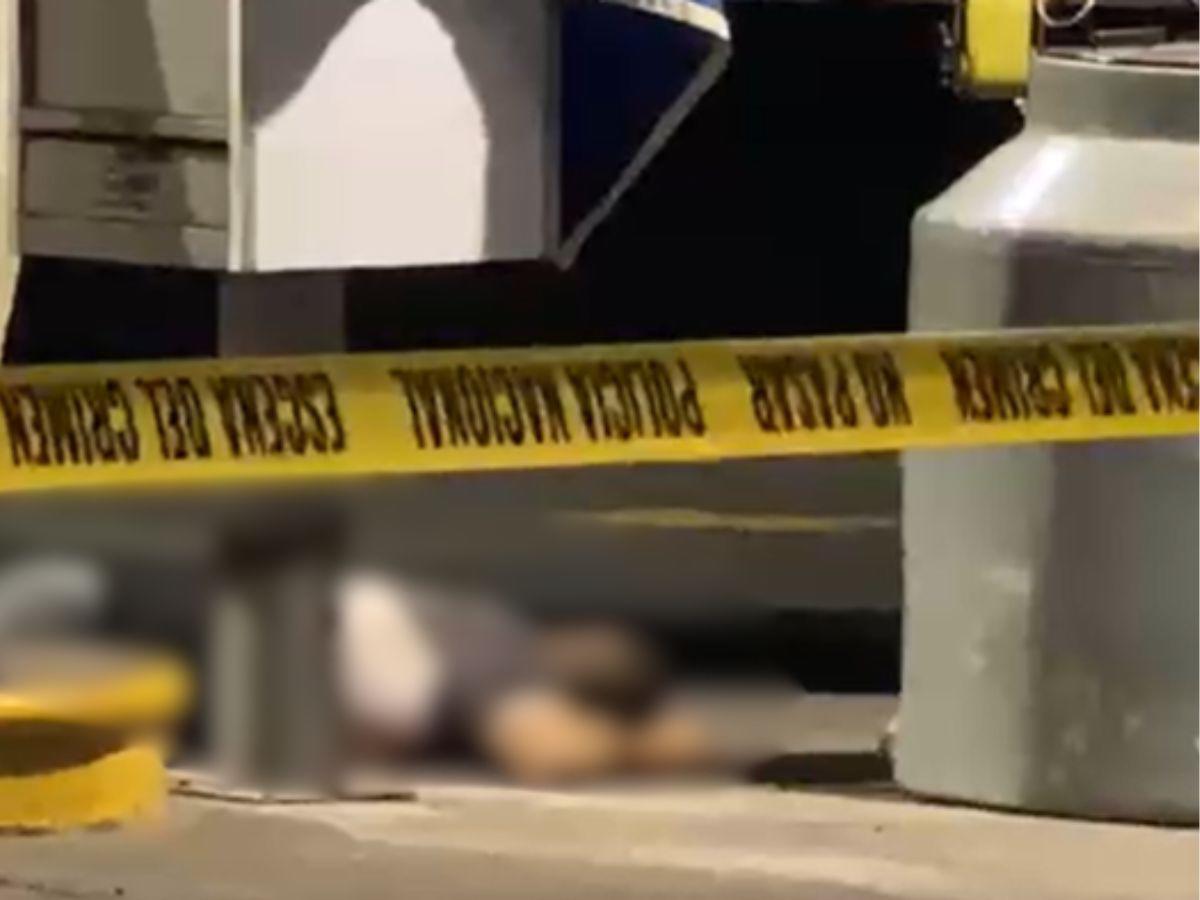 Sicarios lo acribillaron en una gasolinera: crimen de Maynor Duarte en Choluteca