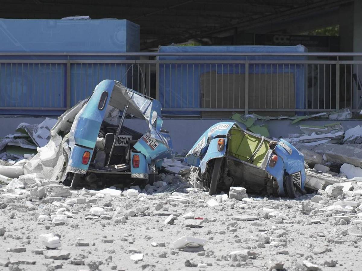 Varios edificios colapsaron: los cuantiosos daños que dejó el terremoto en Filipinas