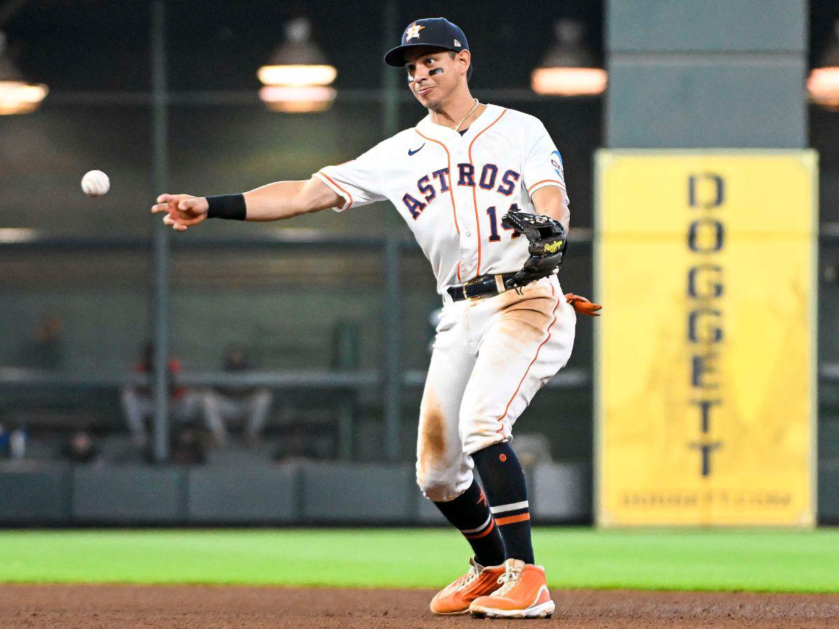 Así le fue al hondureño Mauricio Dubón con Astros en serie con Yankees