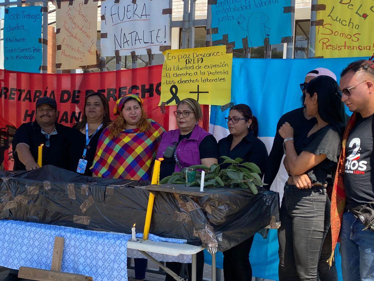 Natalie Roque rompe conciliación con empleados previo a liberar la Sedh