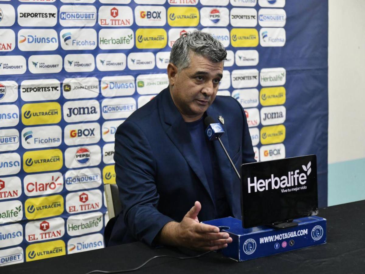 Diego Vázquez revela cómo celebra los goles de su hijo Mathías con el Motagua