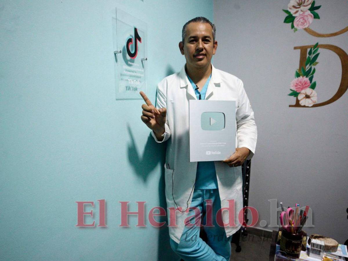Diler Cruz, el odontólogo hondureño con más de 5 millones de seguidores en TikTok