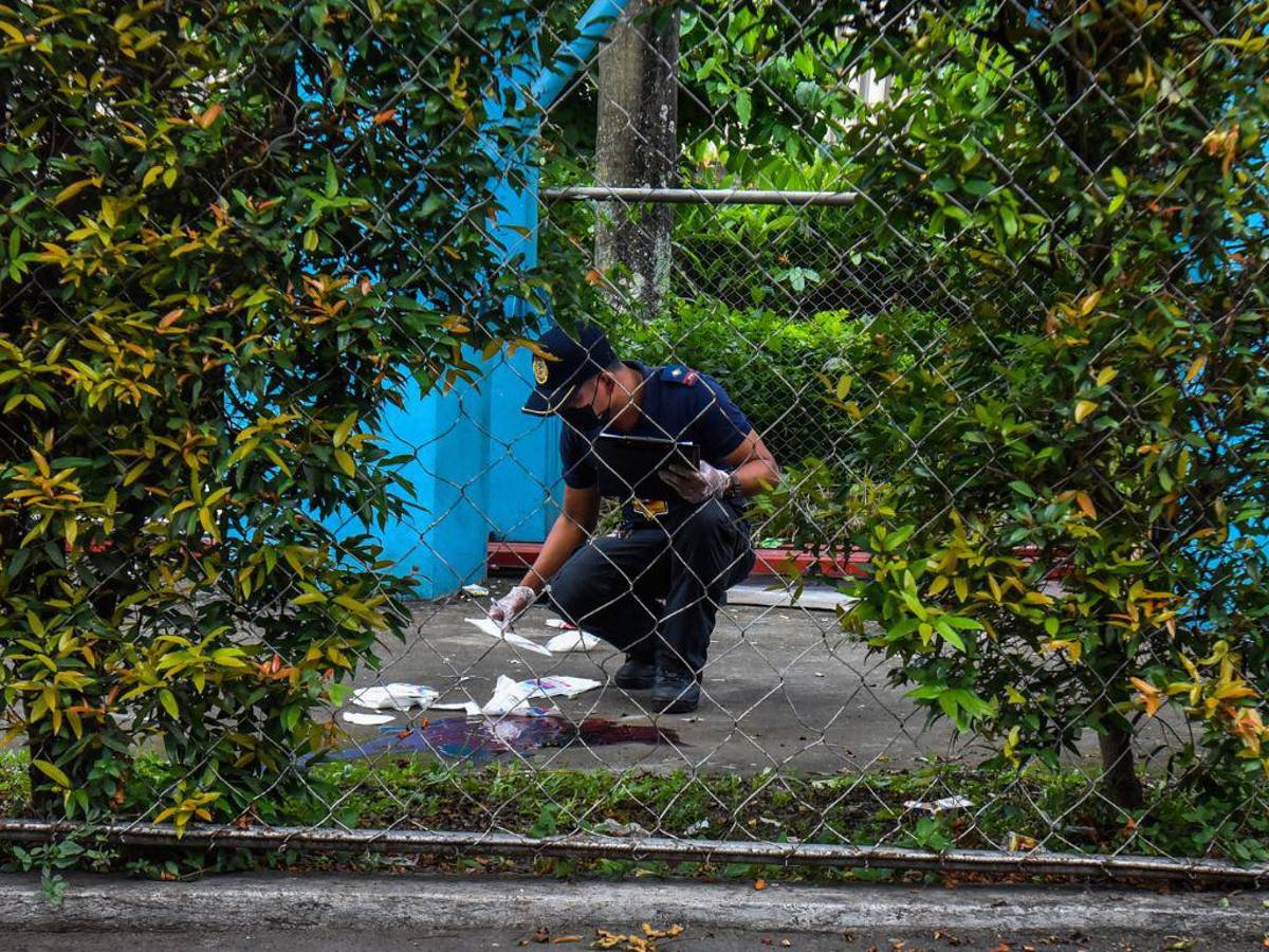 El supuesto agresor fue detenido cerca de una iglesia.