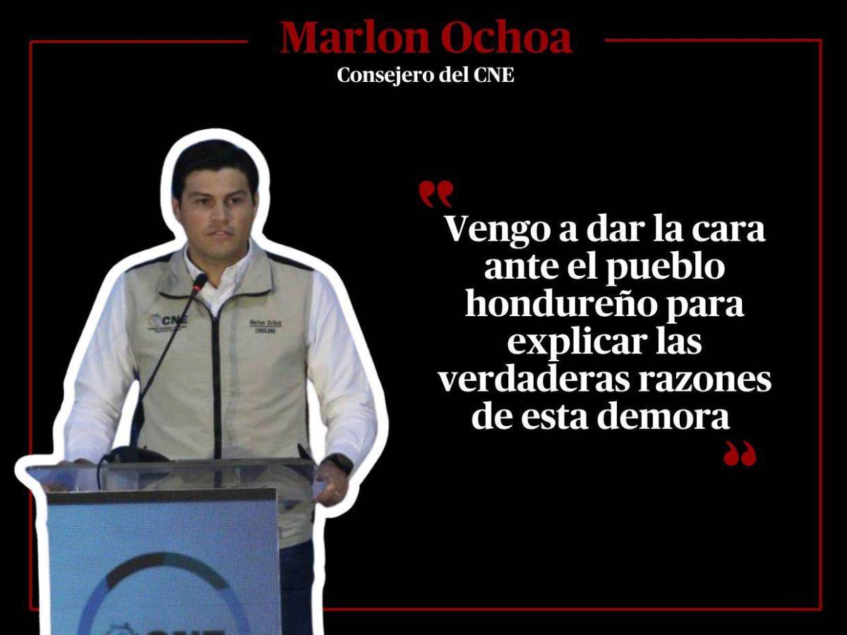 Marlon Ochoa: “Cerremos urnas cuando vote el último ciudadano” en elecciones 2025