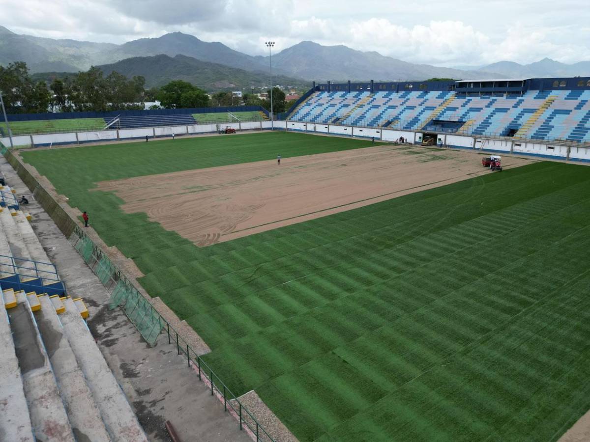 Será de los mejores en Centroamérica: Así avanza la renovación del estadio Juan Ramón Brevé Será de los mejores en Centroamérica: Así avanza la renovación del estadio Juan Ramón Brevé