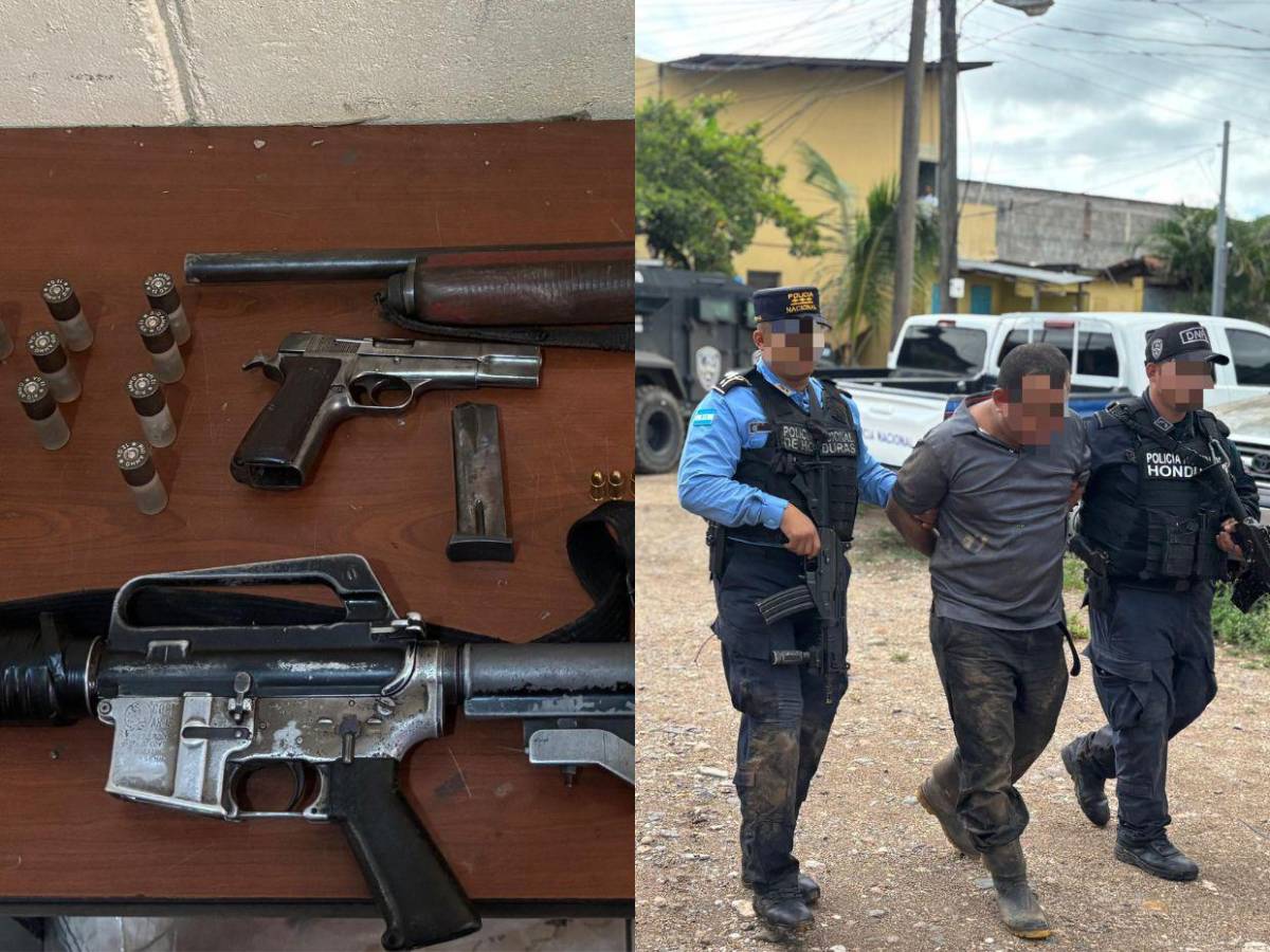 Capturan a cabecilla de banda Los Almendarez” en Juticalpa, Olancho