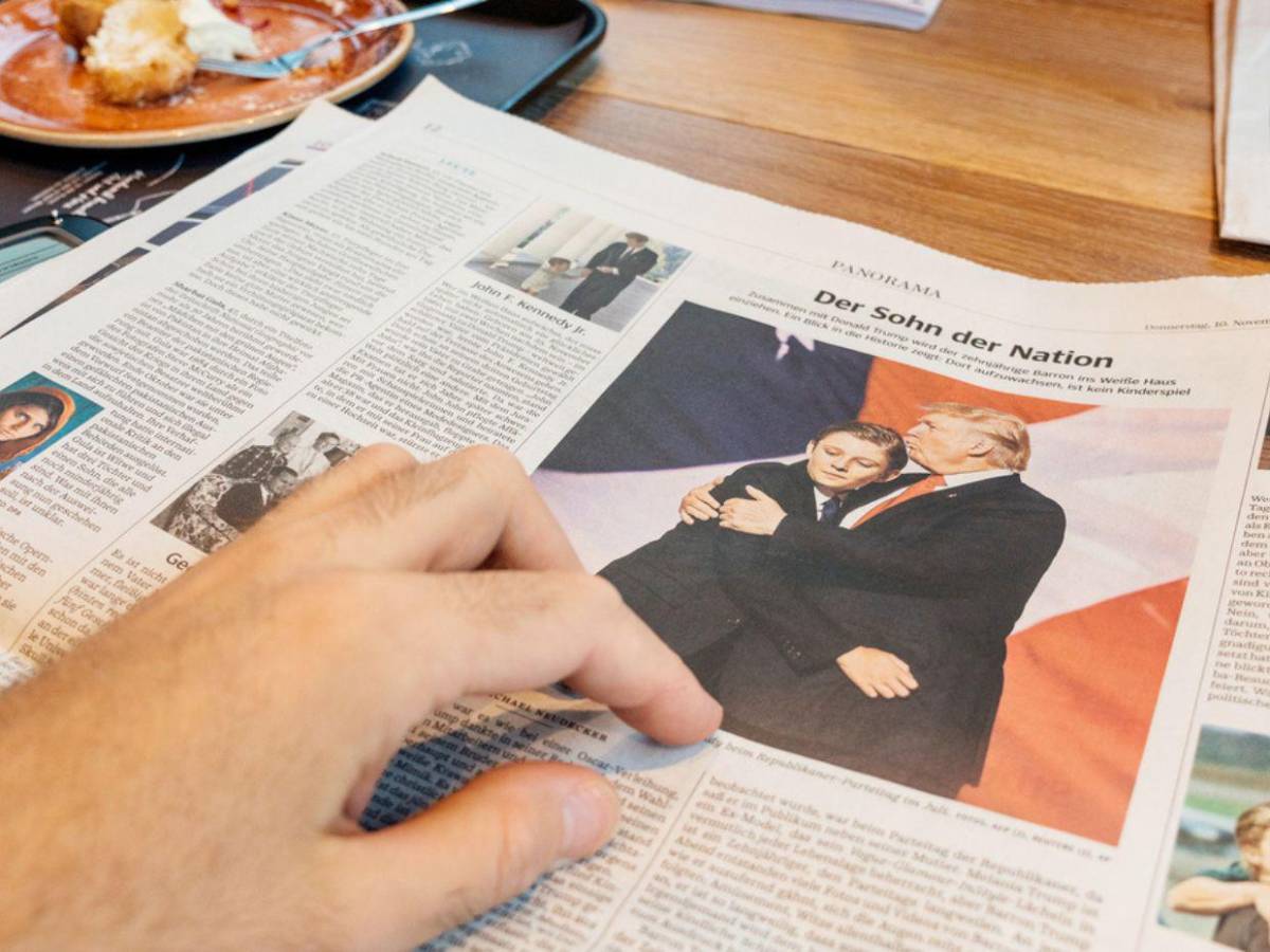 Barron Trump cierra un piso completo de Trump Tower para una cita privada