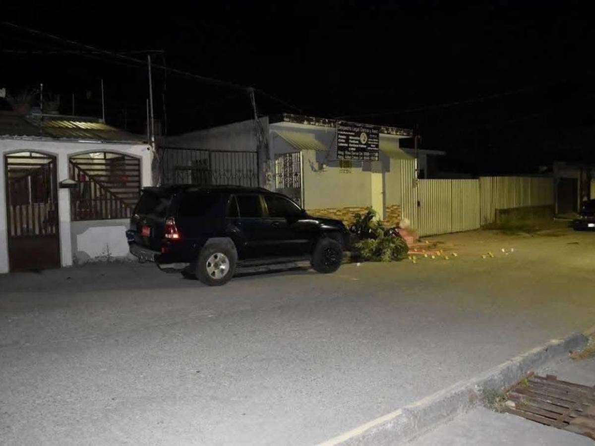 Identifican a dos jóvenes acribillados en Copán; hallaron 20 casquillos en la escena