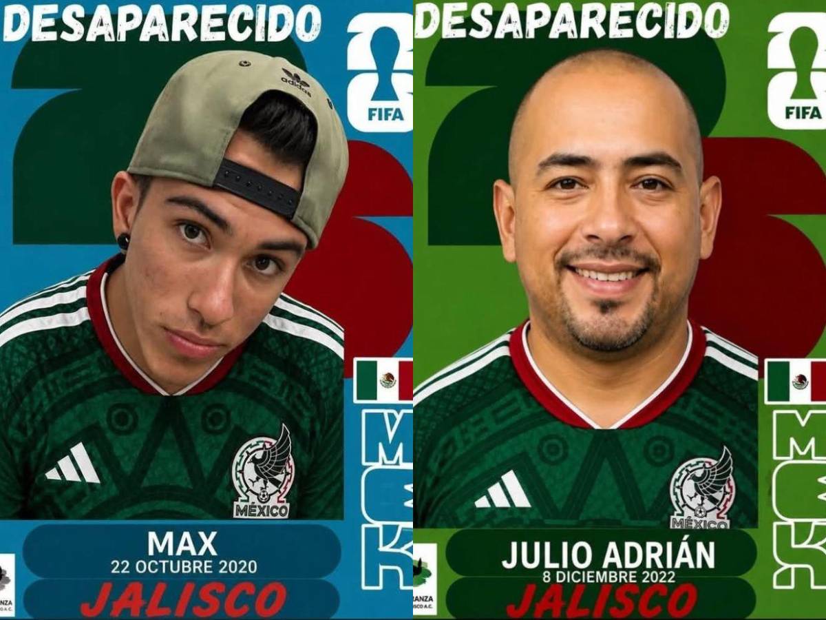 Crean álbum del Mundial 2026 con rostros de desaparecidos para exigir justicia en México