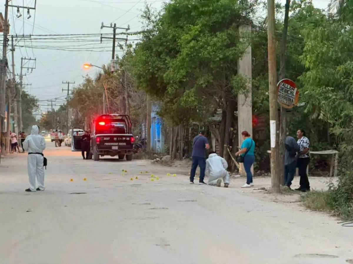Asesinan de 35 balazos a hondureño de 26 años en Cancún, México