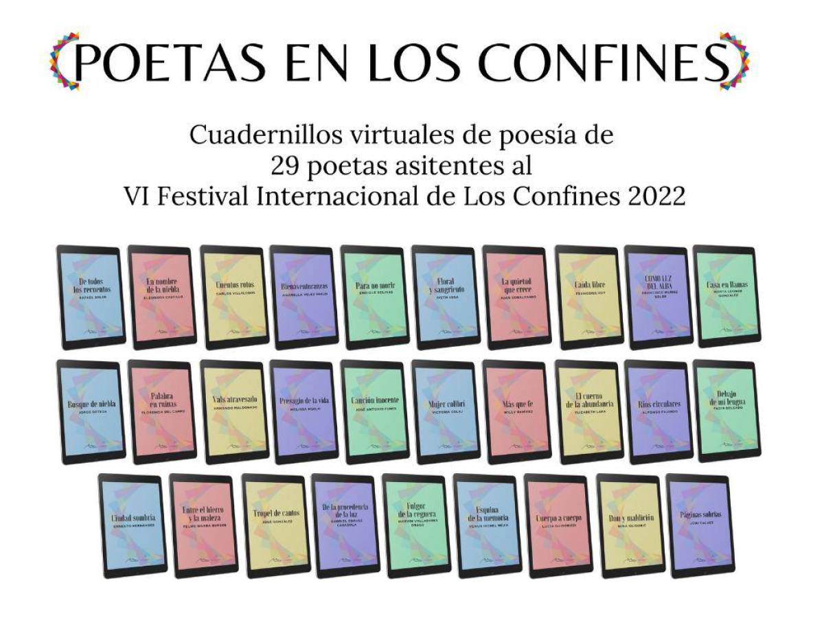 29 “Poetas de los Confines” en una edición virtual descargable