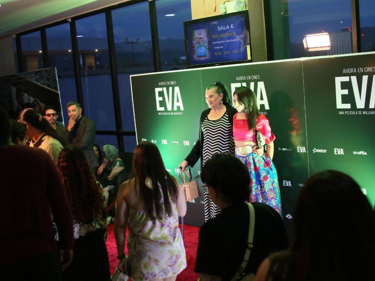 Así fue la premier nacional de Eva, la coproducción entre Honduras y Colombia que ya está en cines