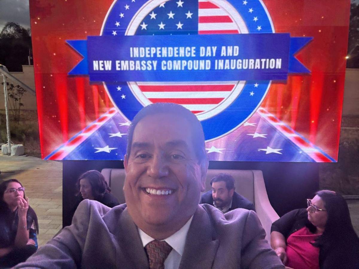 Personalidades presentes en la inauguración de la nueva embajada de EUA