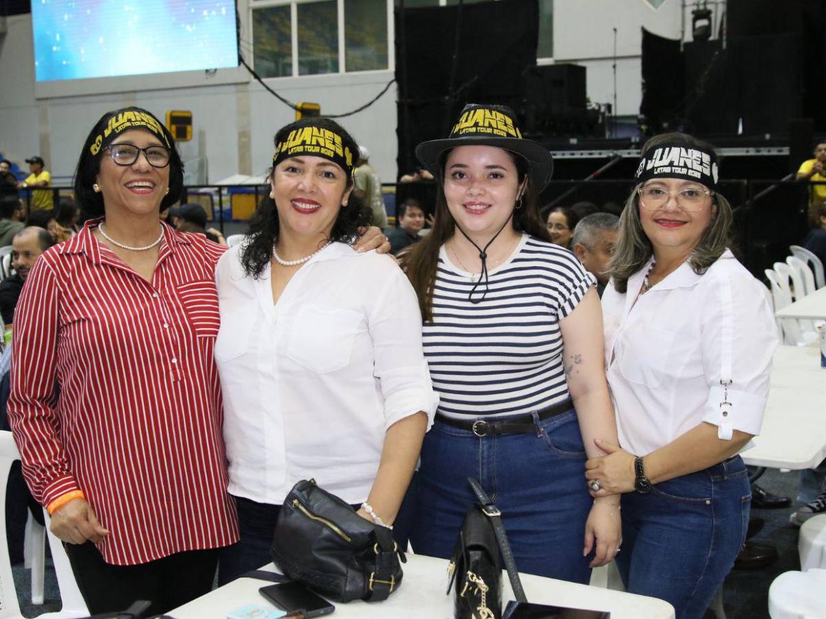 El público hondureño se rindió ante Juanes: Las mejores fotos de los fans en Tegucigalpa