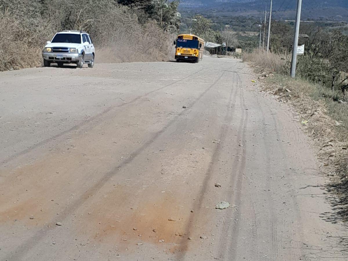 Solicitan 120 millones de lempiras para pavimentación de carretera hacia Güinope