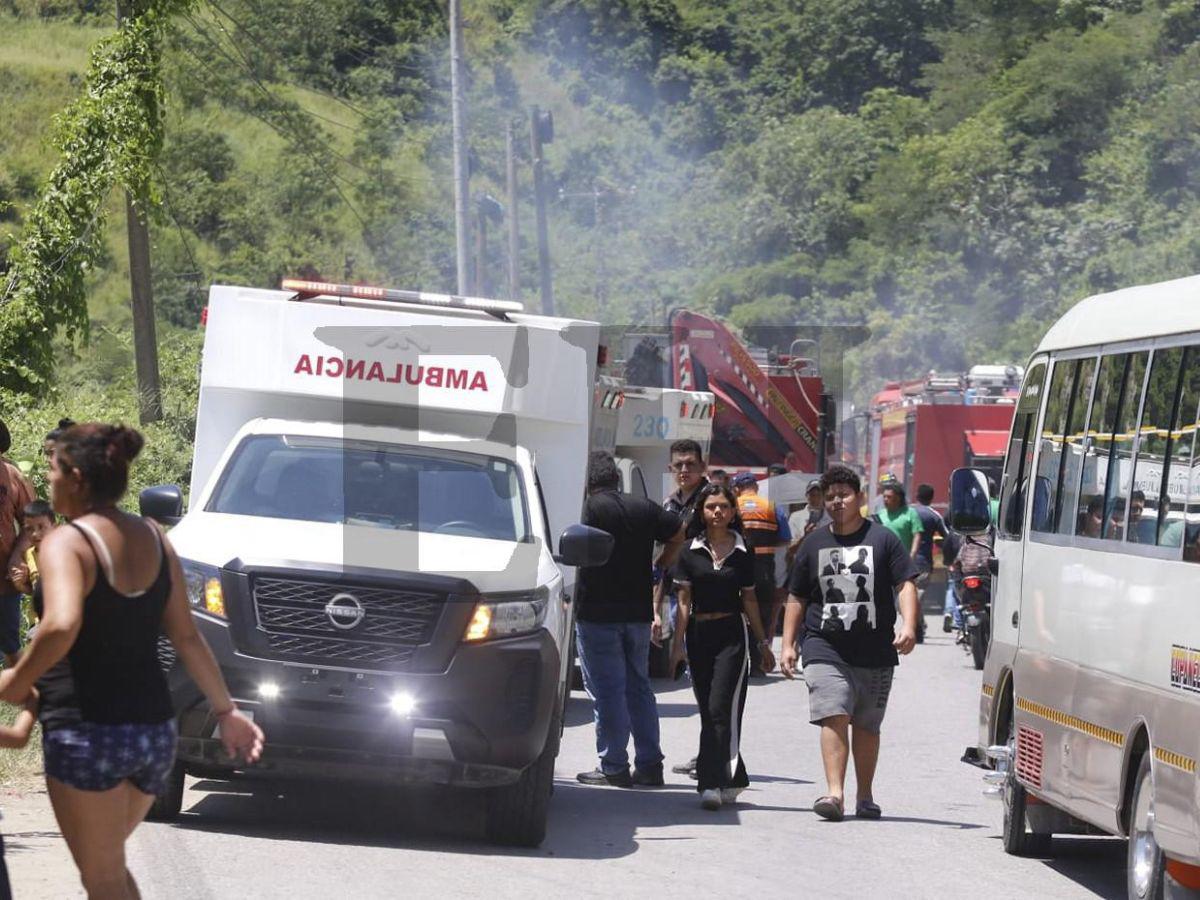 Sujeyly Euceda, joven madre que murió carbonizada en accidente de bus rapidito en Cofradía