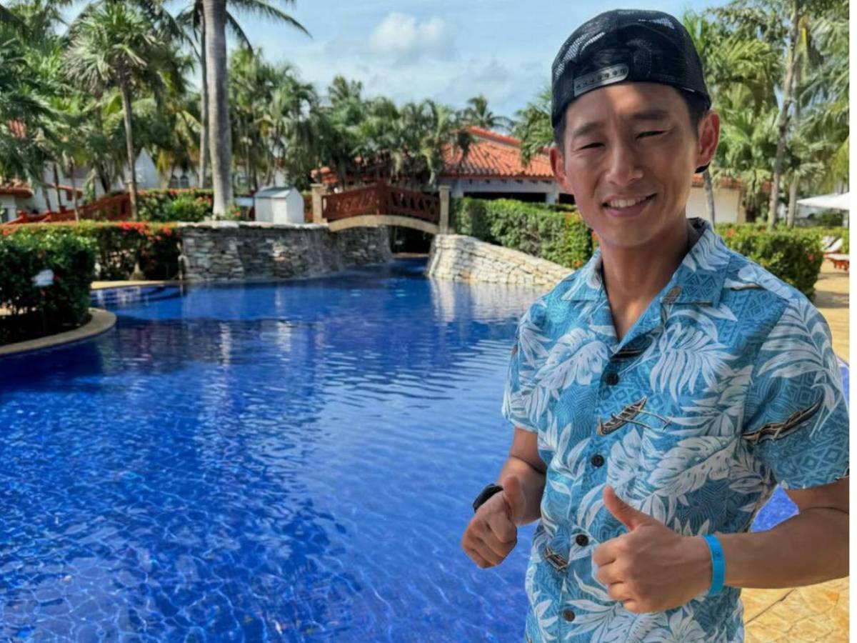 Shin Fujiyama en Roatán: “Estoy dispuesto a correr de punta a punta la isla”