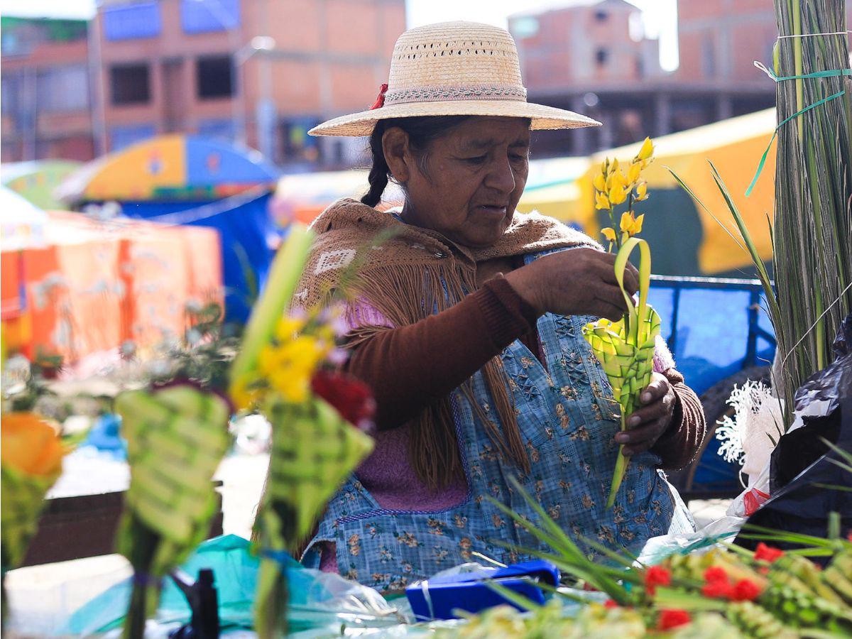 Feria de Ramos en Bolivia, tradición que mueve el comercio en Semana Santa
