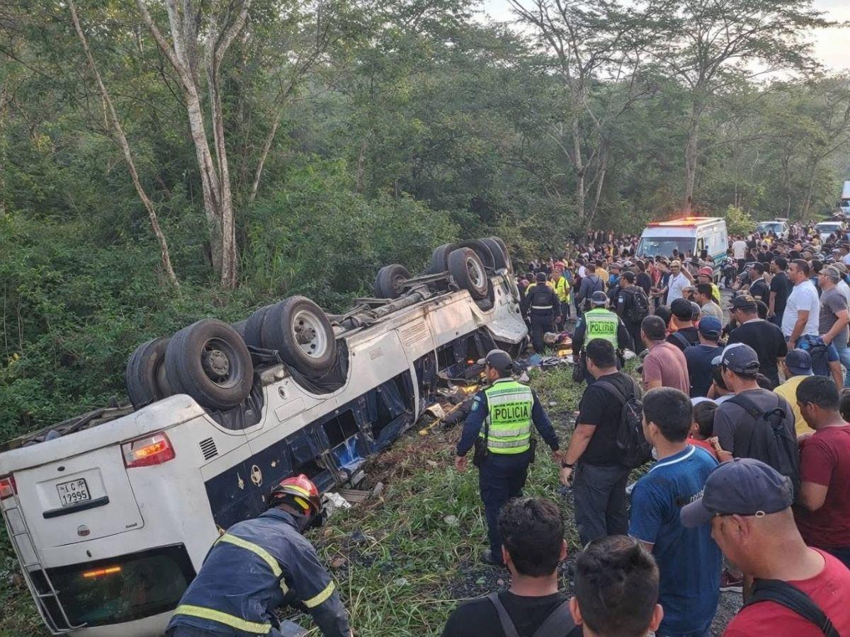 Robo de documentos los obligó a cambiar de ruta: revelan sobre accidente en Quimistán