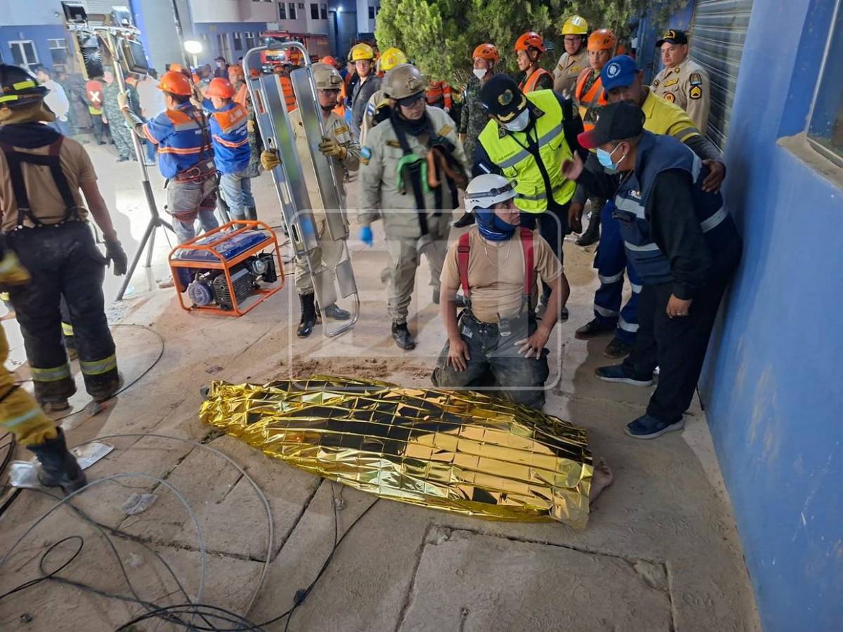 Noche de angustia en Tegucigalpa: sigue búsqueda de víctimas del derrumbe en anillo periférico