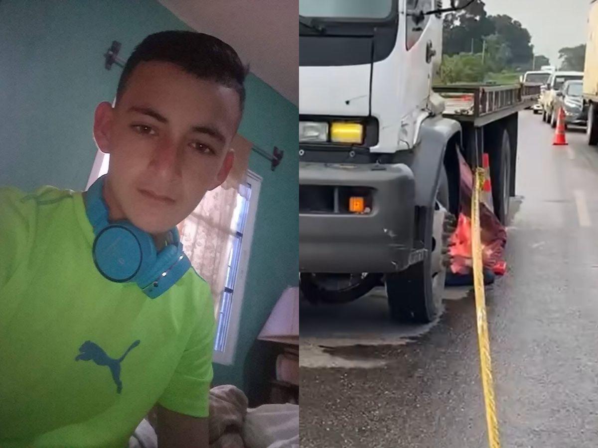 El cuerpo de Gerson Murillo quedó bajo un camión: iba a ver a su novia y se accidentó en la CA-13