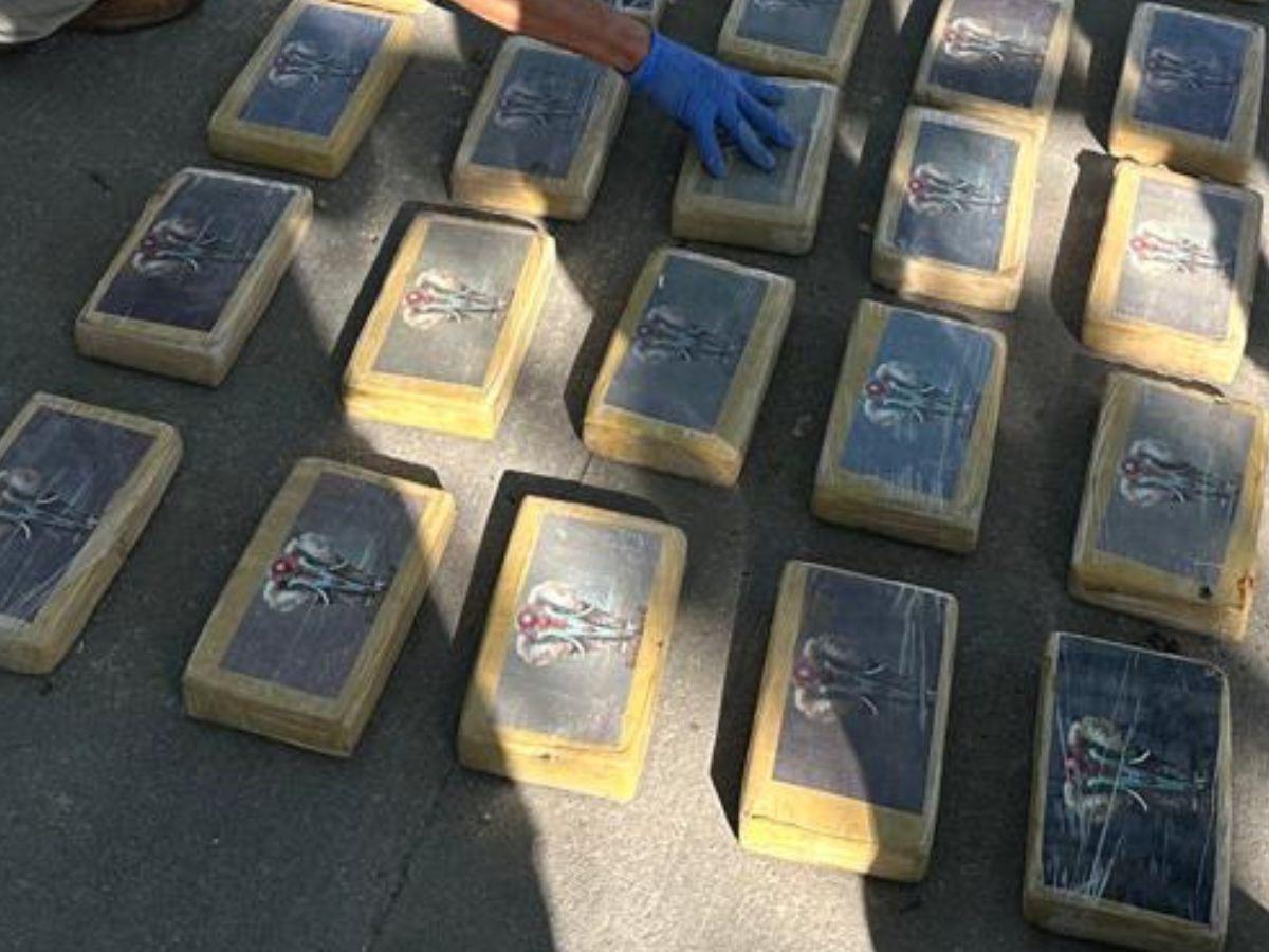 Más de 80 paquetes de supuesta cocaína: así los descubrieron ocultos en un pickup