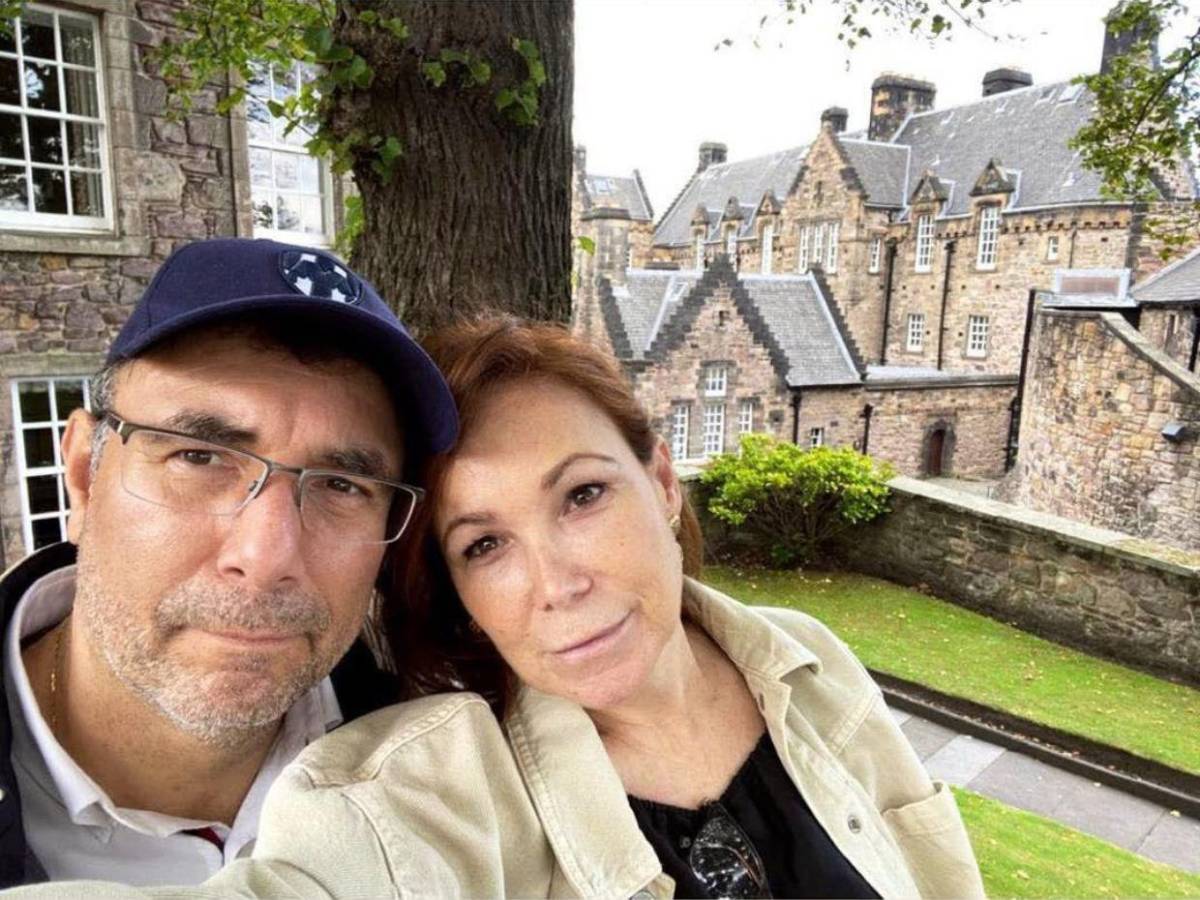 Hombre de familia: los hijos y esposa del precandidato liberal Luis Zelaya