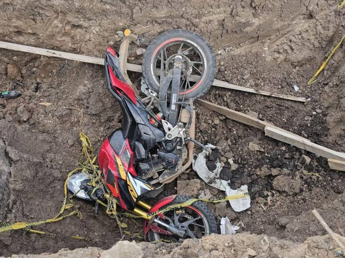 Toni Cruz, futbolista que murió tras caer en una alcantarilla en reparación en Danlí