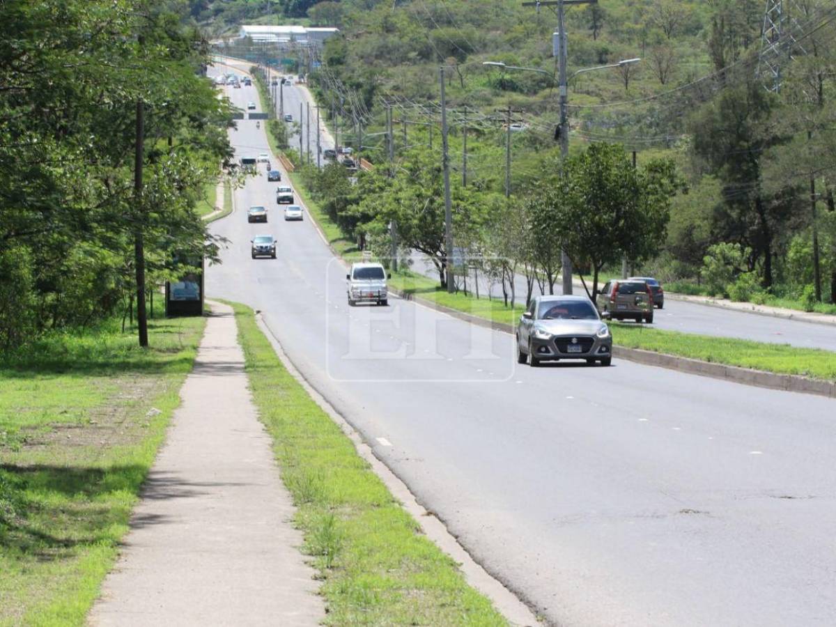 Sin tráfico: así empieza a verse la capital de cara a la Semana Morazánica 2026