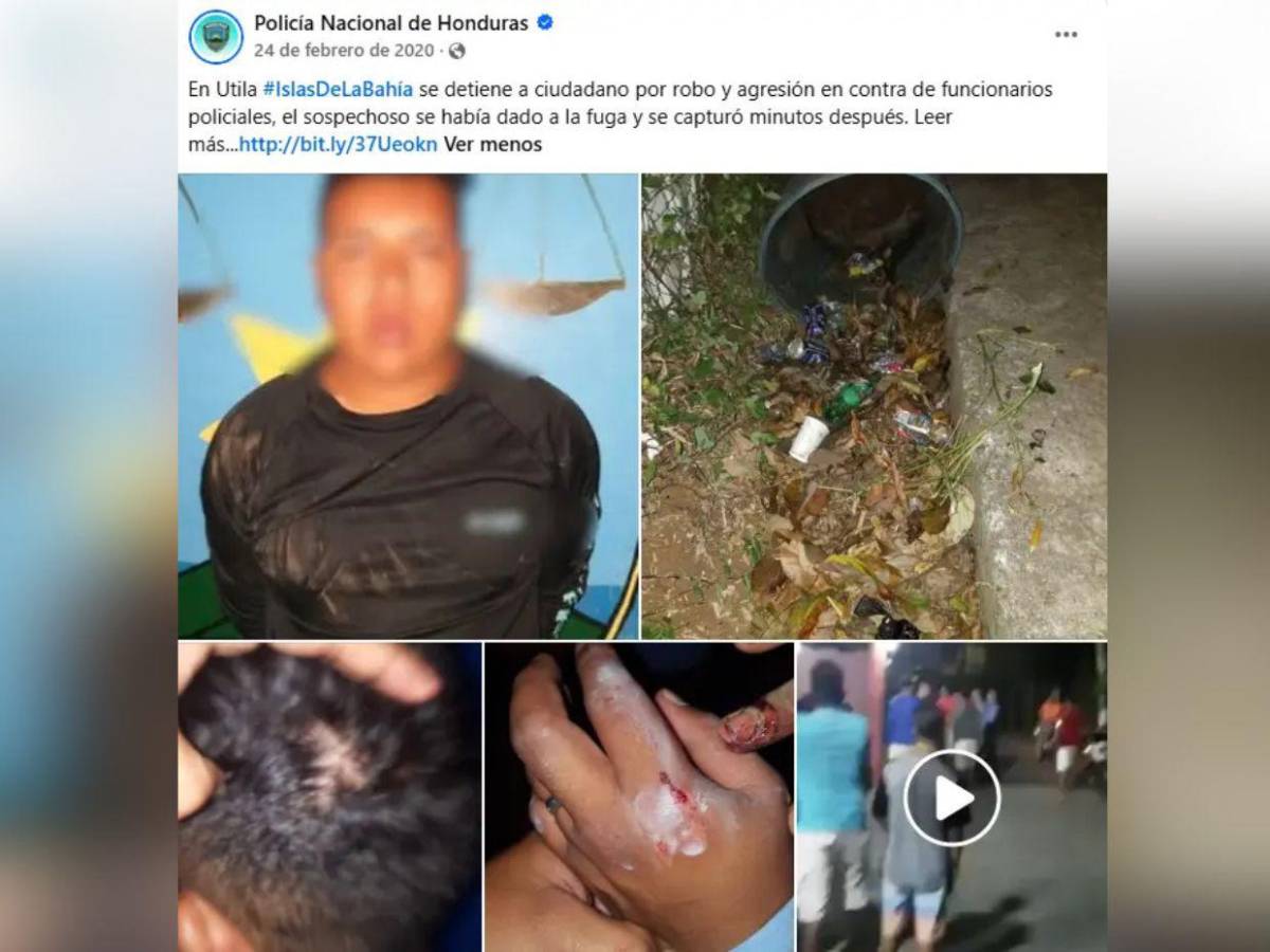 Irvin Hernández: de agredir a un policía en 2020 a morir en masacre en Atlántida