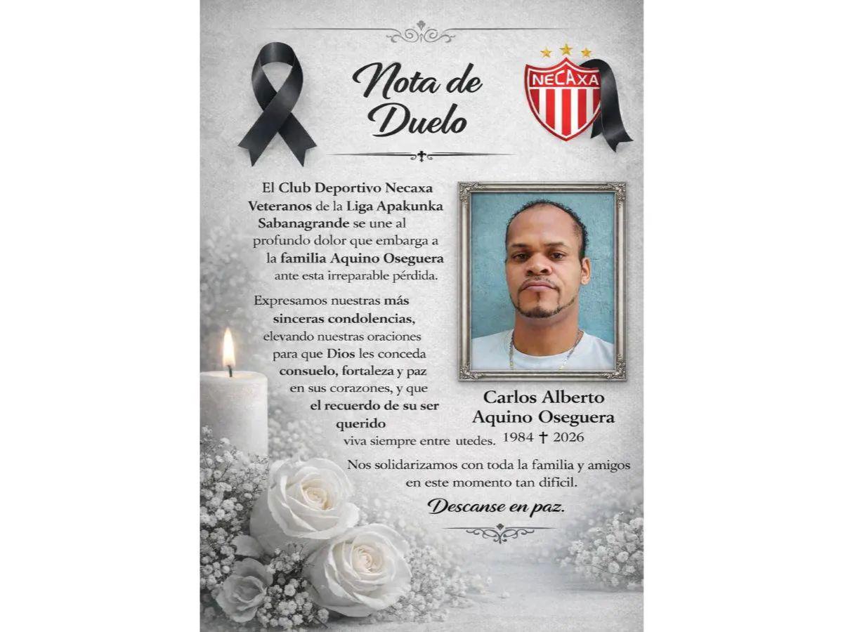 Apasionado por el fútbol: Carlos Aquino, motociclista muerto en accidente en la salida al sur