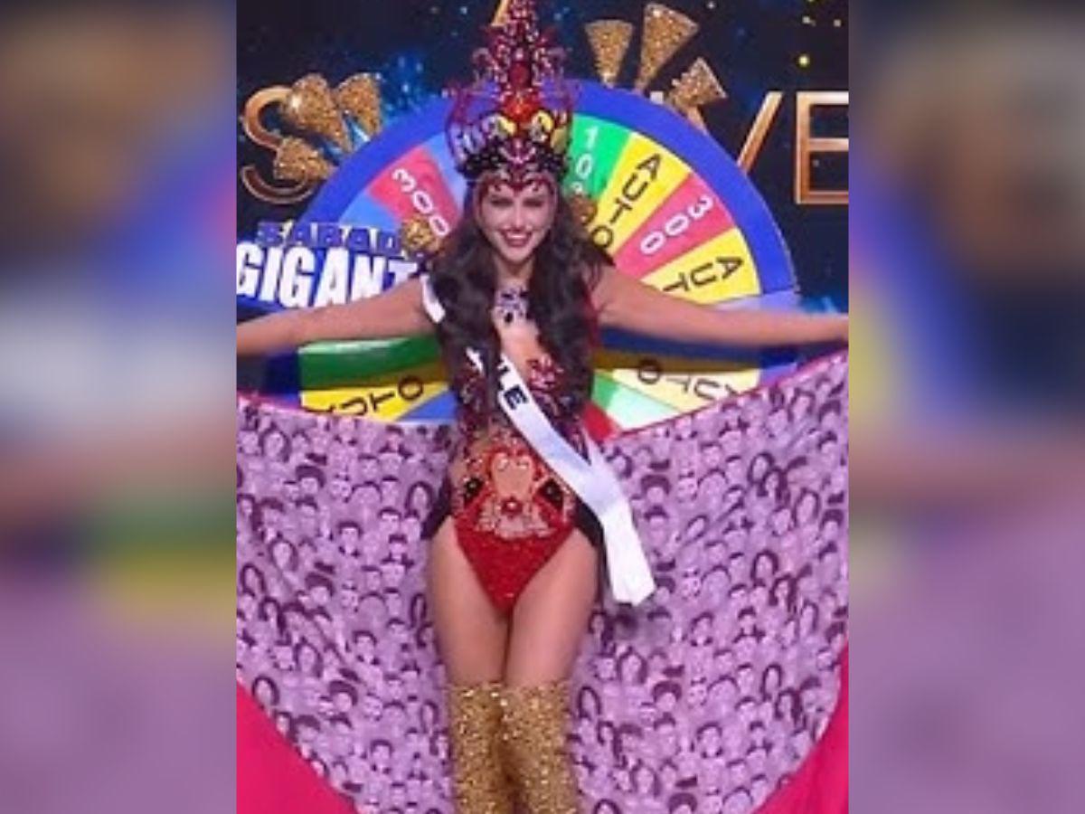 Califican de “vergonzoso” el traje típico de Emilia Dides en la preliminar del Miss Universo
