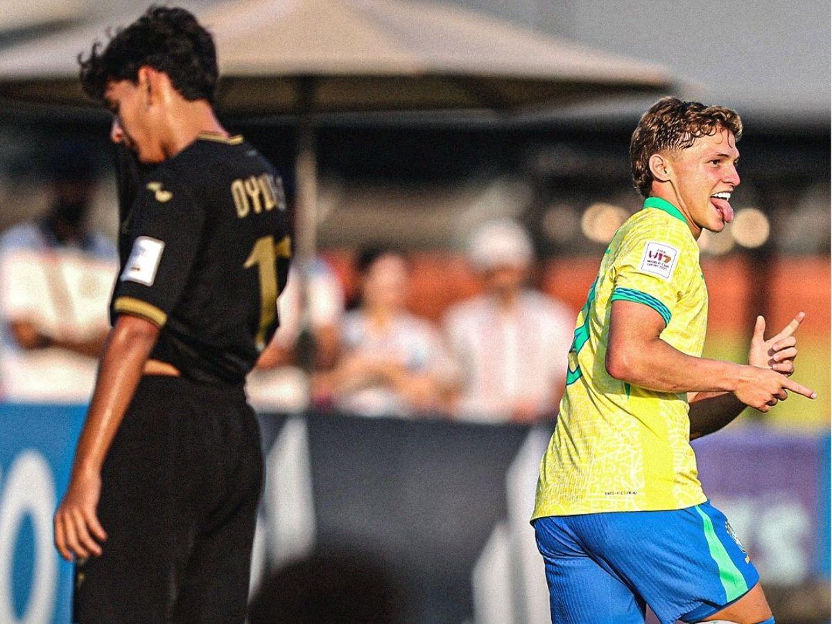 Tristeza en Honduras, figura no estuvo por este motivo y alegría en Brasil tras goleada en Mundial Sub-17