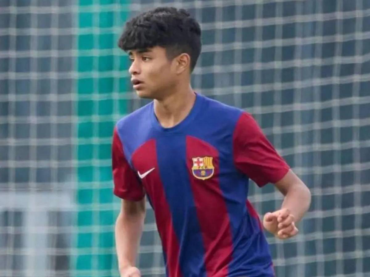 Quién es José Alfredo Rodríguez, el joven de La Masía del Barcelona que jugará para Honduras