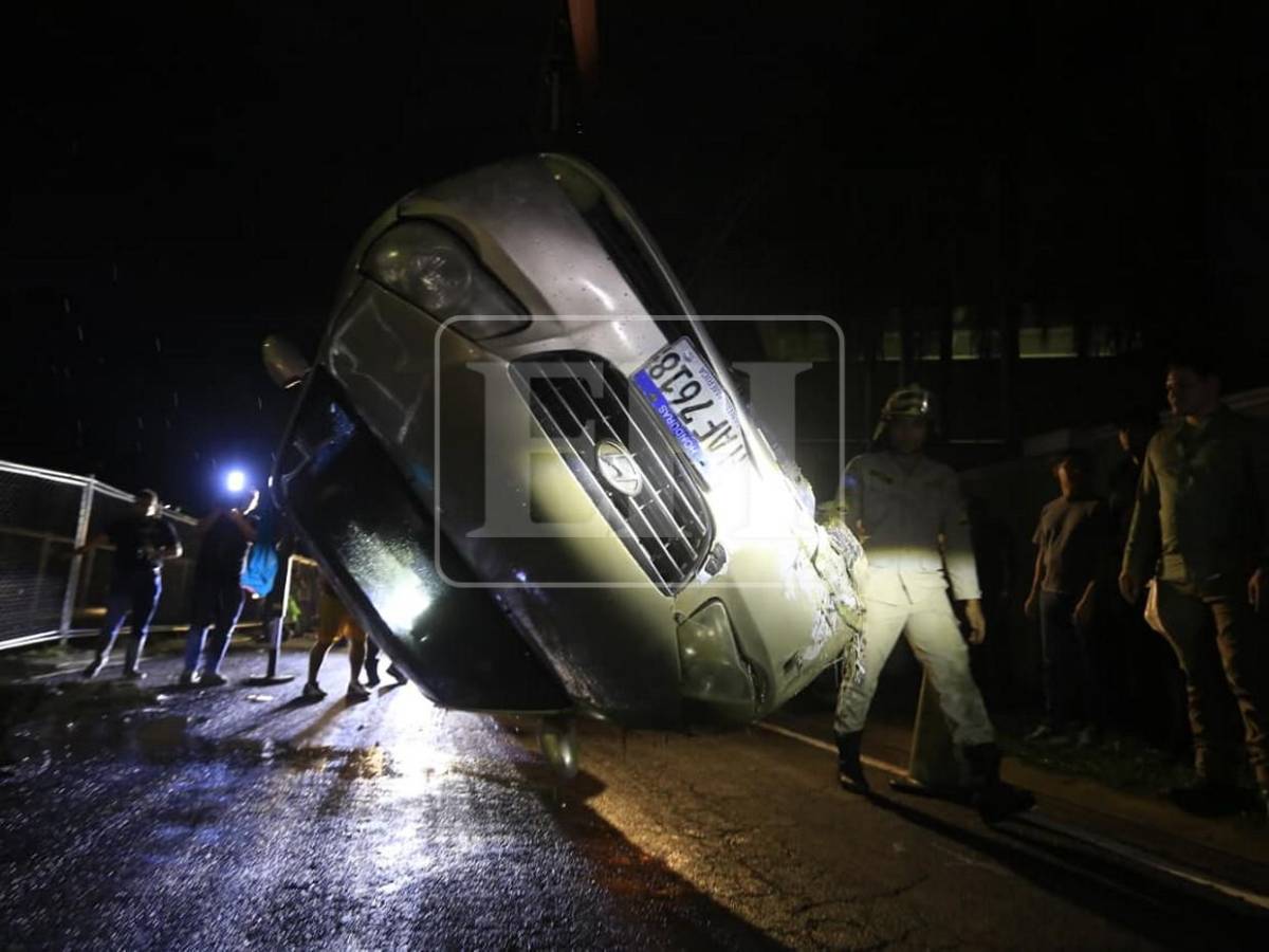 Parecía un tsunami: tormenta en San Pedro Sula dejó imágenes apocalípticas