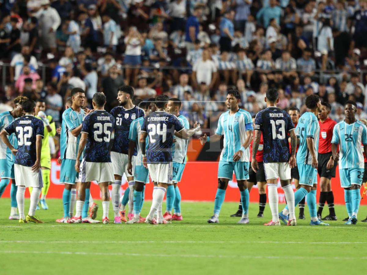¿Y ahora qué pasó? La decisión que tomó Messi con los jugadores de Honduras