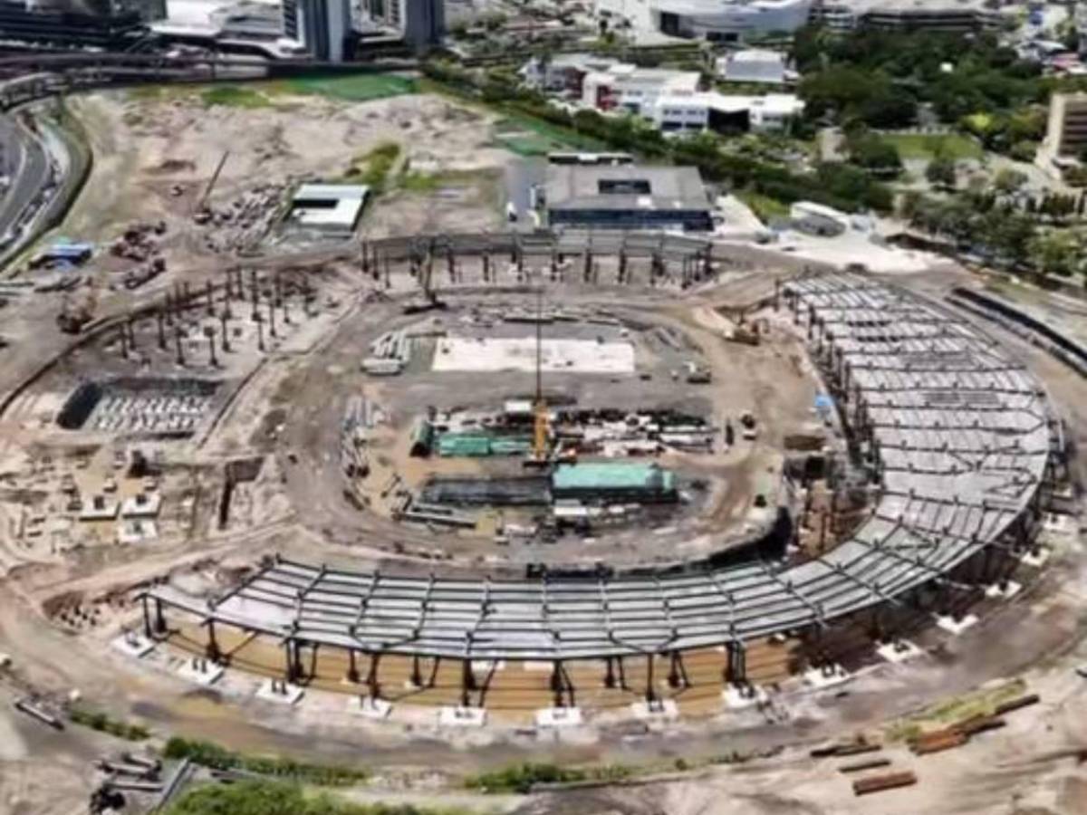 Estadio más grande de Centroamérica: Así avanza la construcción del moderno recinto en El Salvador