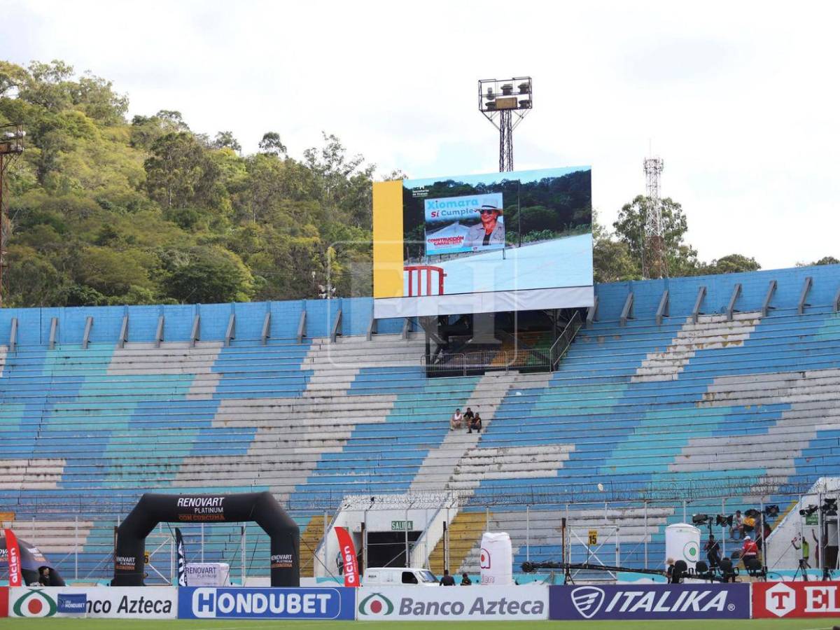 ¡Una belleza! Así luce el Estadio Nacional con sus mejoras para la final Olimpia vs Marathón