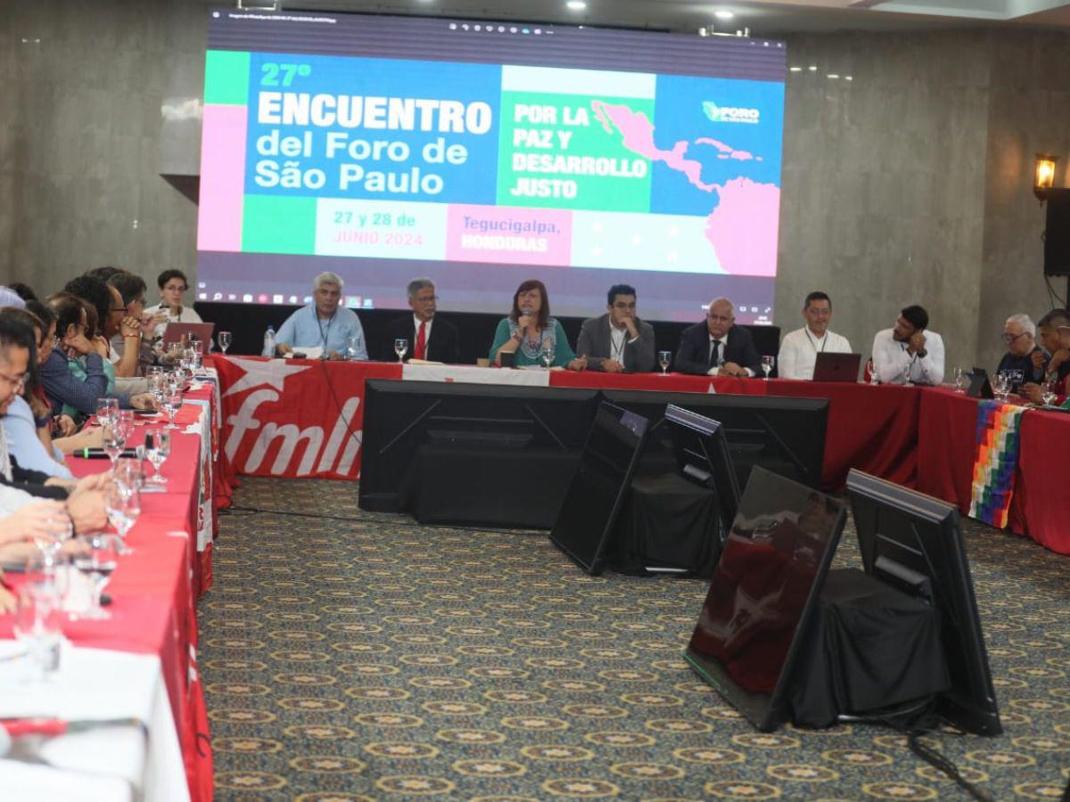 Foro de Sao Paulo sesiona a puerta cerrada y retira a los medios de comunicación