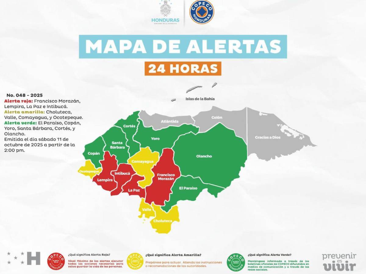 En las últimas 24 horas, cuatro personas fueron arrastradas por ríos o quebradas en Honduras