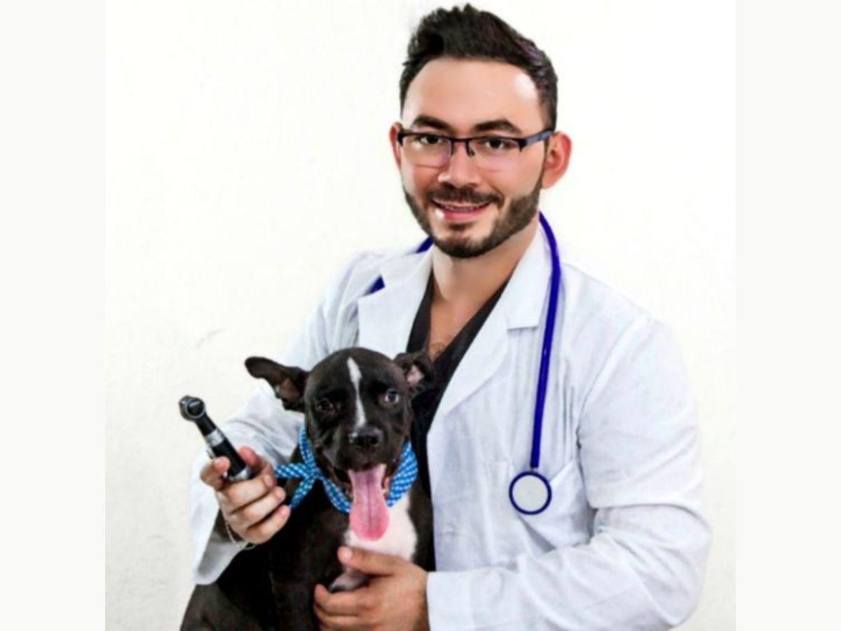 El médico veterinario Franklin Rivera.