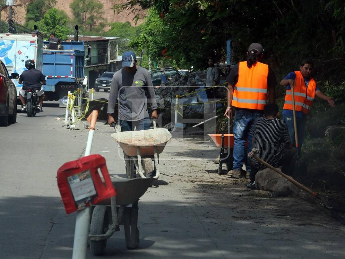 Así avanza demolición de viviendas en salida al sur para ampliación de carretera