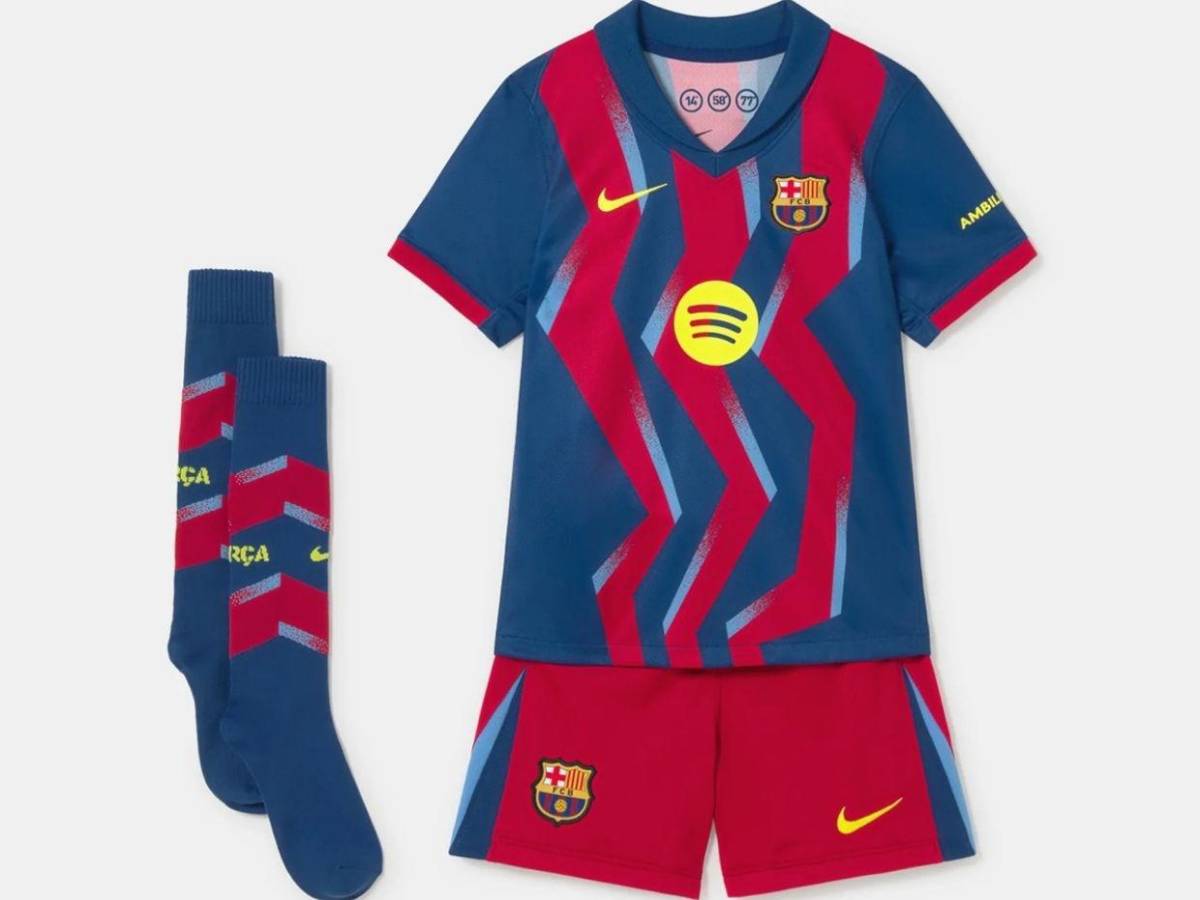 El uniforme especial del Barcelona para El Clásico de la temporada 2025-26